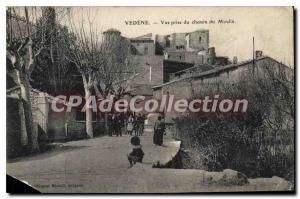 Postcard Old Vedene Vue Prize Du Chemin Du Moulin