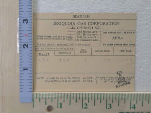 Postcard Iroquois Gas Corporation, Buffalo, New York