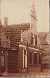 Netherlands Krommenie Oude Gevel Zaans Fotokaart RPPC C219