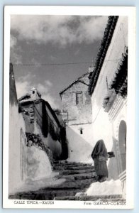 RPPC Avenida de España de Tánger MOROCCO Postcard