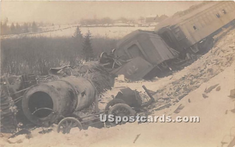 Train Wreck - Hurleyville, New York NY  