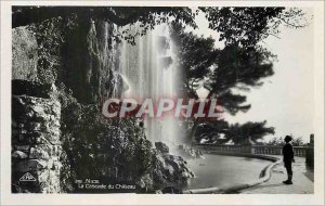 Old Postcard Nice La Cascade du Chateau