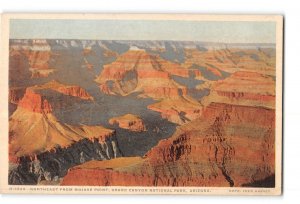Grand Canyon National Park Arizona AZ Postcard 1915-1930  Northeast From Mojave