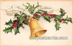 Merry Christmas Artist Ellen Clapsaddle Unused 