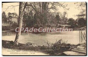 Postcard Old Verrieres Le Buisson Lake