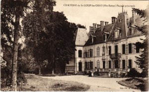CPA Chateau de St-Loup-les-Gray Facade (1273827)