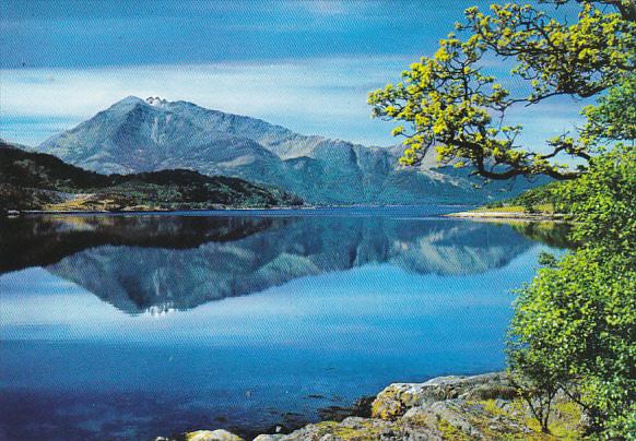 Scotland Argyllshire Beinn Vair and Loch Leven