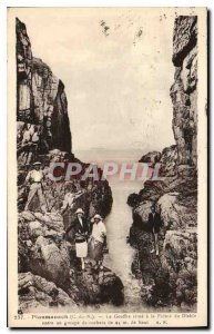 Postcard Old Ploumanach C N Chasm located at Pointe du Diable