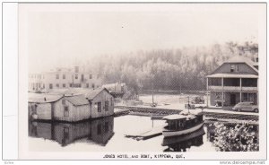 RP:Jones Hotel & Boat , KIPPEWA, Quebec , Canada , 30-40s