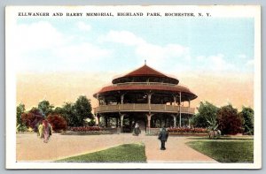 Highland Park   Rochester  New York  Postcard