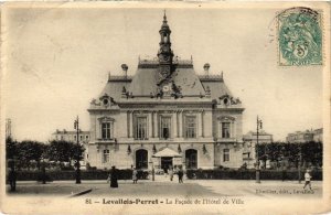 CPA Levallois Perret Hotel de Ville (1311169)