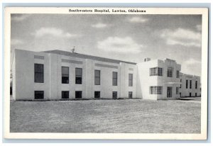 View Of Southwestern Hospital Building Lawton Oklahoma OK Vintage Postcard