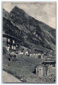 1906 Gerstruben With Hofats Oberstdorf Bavarian Algau Germany Postcard