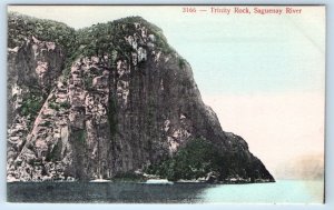 Trinity Rock Saguenay River CANADA Postcard