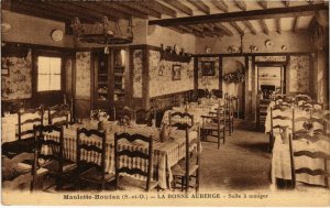 CPA Maulette-Houdan - La Bonne Auberge - Salle a manger (103235)