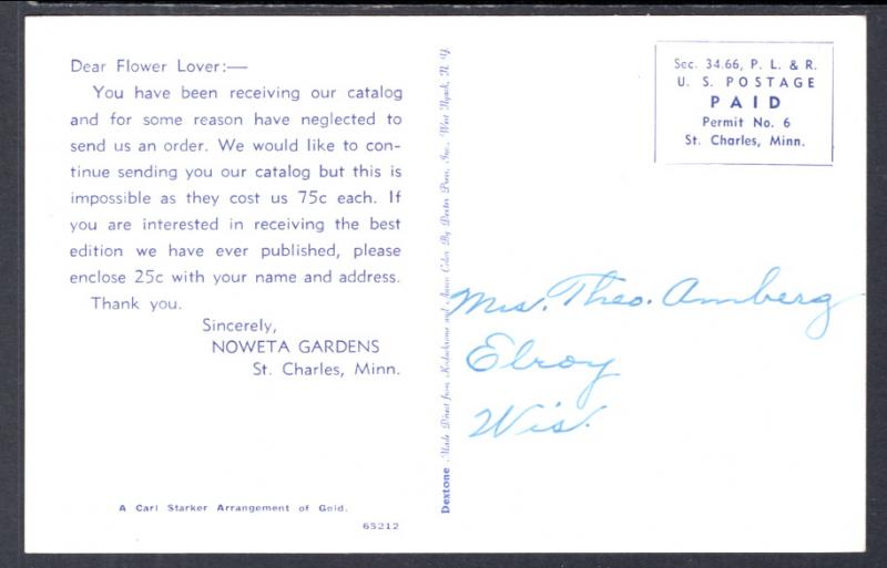 Noweta Gardens,St Charles,MO Flower Advertising 