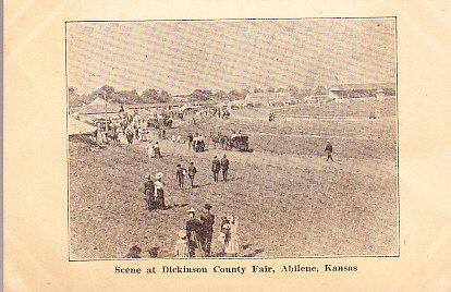 Kansas - Scene at Dickinson County Fair - Abilene