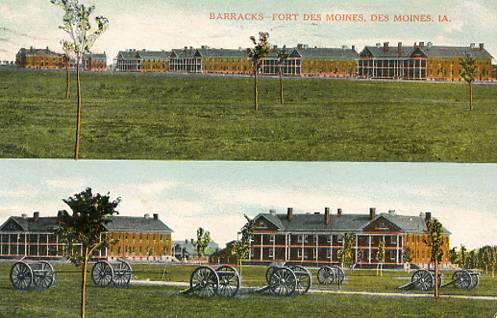 IA - Fort Des Moines. Barracks