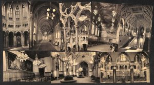 Hungary Budapest Parliament building interior architecture lot of 8 postcards 