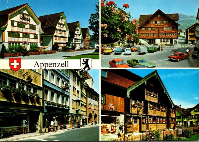 Switzerland Appenzell Malerische Dorfpartien