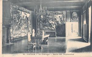 BF6053 vizille le chateau salon des tapisseries france     France