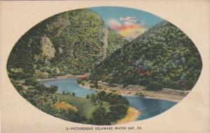 Pennsylvania Delaware Water Gap Scenic View