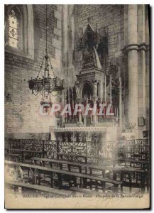 Old Postcard Beaune Collegiate Church of Our Lady Chapel of the Holy Virgin