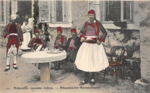 B91712 arbanaska narodna nosnja national costume types  albania