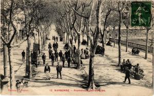 CPA NARBONNE-Promenade des Barquez (261142)