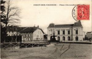 CPA Cirey sur Vezouze - Place Chevandier (276815)