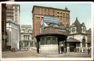 Boston Scollay Square Detroit Publishing DELTIOLOGY 1900s-20s Vintage Postcard
