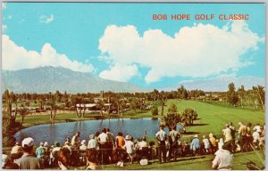 Vintage Bob Hope Golf Classic Bermuda Dunes Palm Desert CA Postcard H75
