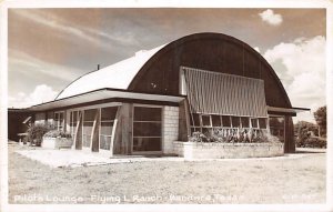 Pilot's Lounge, Flying L Ranch Real Photo - Bandera, Texas TX