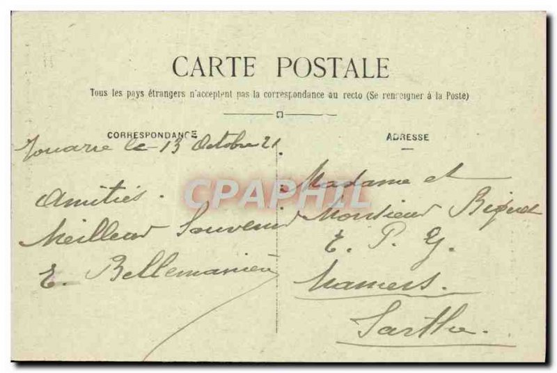 Old Postcard Jouarre La Tour Du Monastery From Jouarre