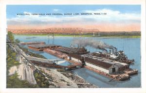 us404 municipal terminals and federal barge line  memphis  usa tennessee