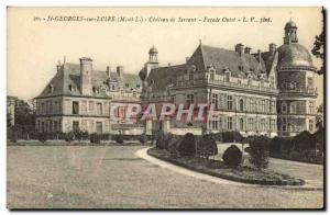 Old Postcard St Georges Sur Loire Chateau de Serrant