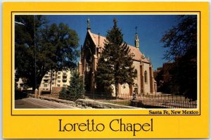 Postcard - Loretto Chapel - Santa Fe, New Mexico