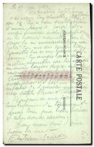 Old Postcard Compiegne Chateau on the Park Facade