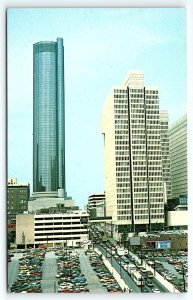 1970s ATLANTA GA PEACHTREE PLAZA HOTEL WORLDS TALLEST HOTEL POSTCARD P3051