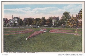 Scenic view,  Sun Dial,  Maplewood Park,   Rochester,  New York,   00-10s