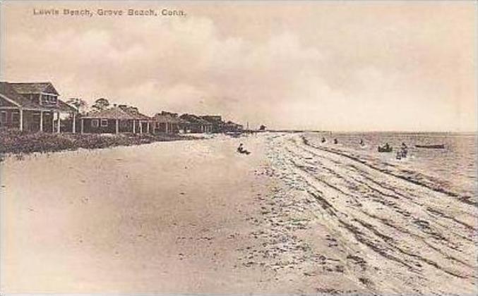 Connecticut Grove Beach Lewis Beach Albertype