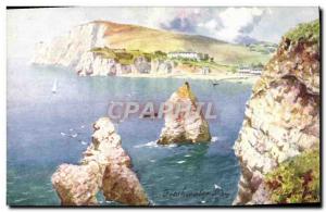 Old Postcard Freshwater Bay I o W