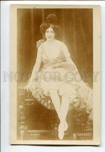 3075421 SAHARET Great DANCER on Table Vintage PHOTO