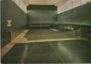 Tudor Tennis Court  Hampton Court Middlesex England Continental Chrome Postcard