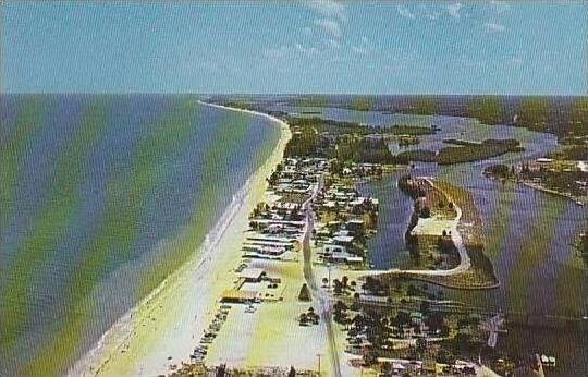 Florida Nokomis Casey Key Nokomis Beach Pavilion Aerial View