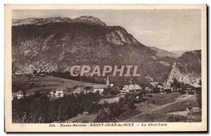 Old Postcard Haute Savoie Saint Jean de Sixt Chef Location