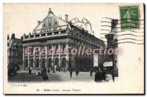 Postcard Old Lille Old Theater