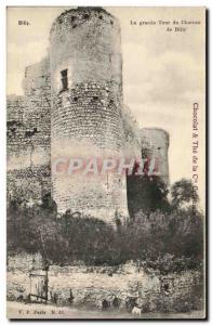 Billy Old Postcard The great tower of the castle