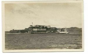 RPPC Postcard Alcatraz Island San Francisco CA