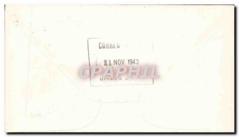 Letter Flight Honduras to Miami November 20, 1943